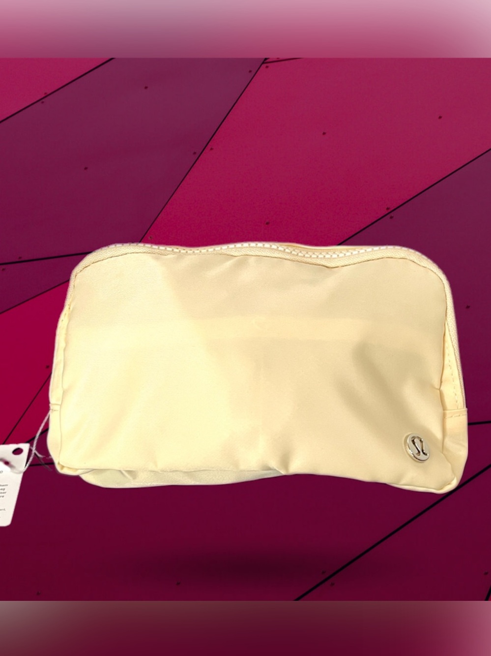 Lululemon Cream Lightweight Belt Bag